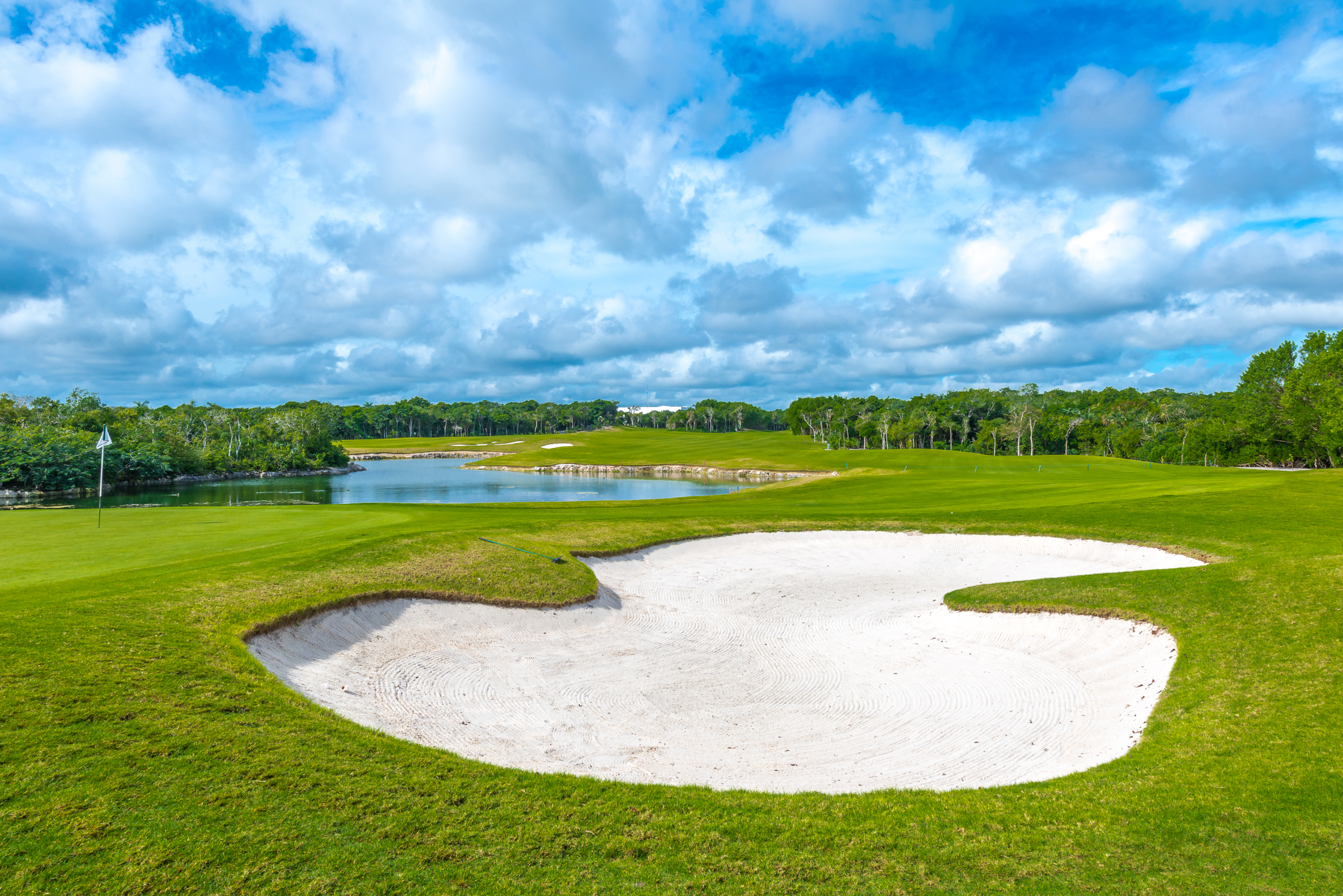 Sand,Bunkers,At,The,Golf,Course.