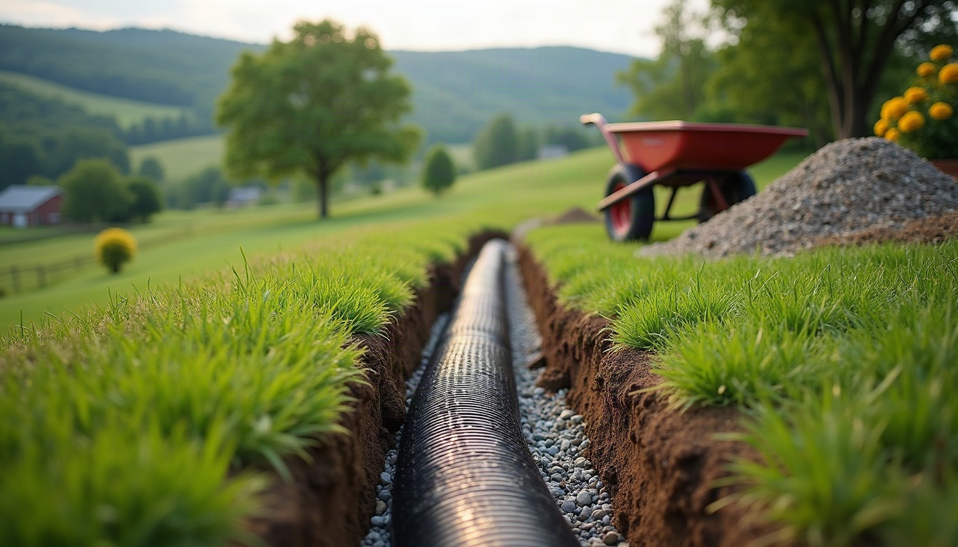 Best Gravel for French Drains: Sizing, Trench Build and Layouts