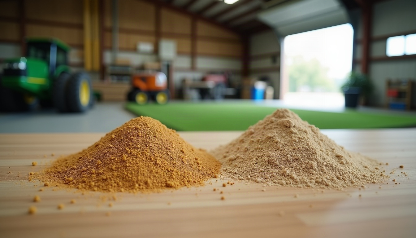 Profile Mixes Versus Plain Sand