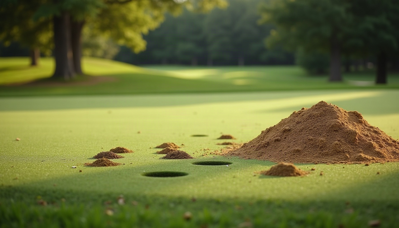 Top Dressing and Aerification Work Together